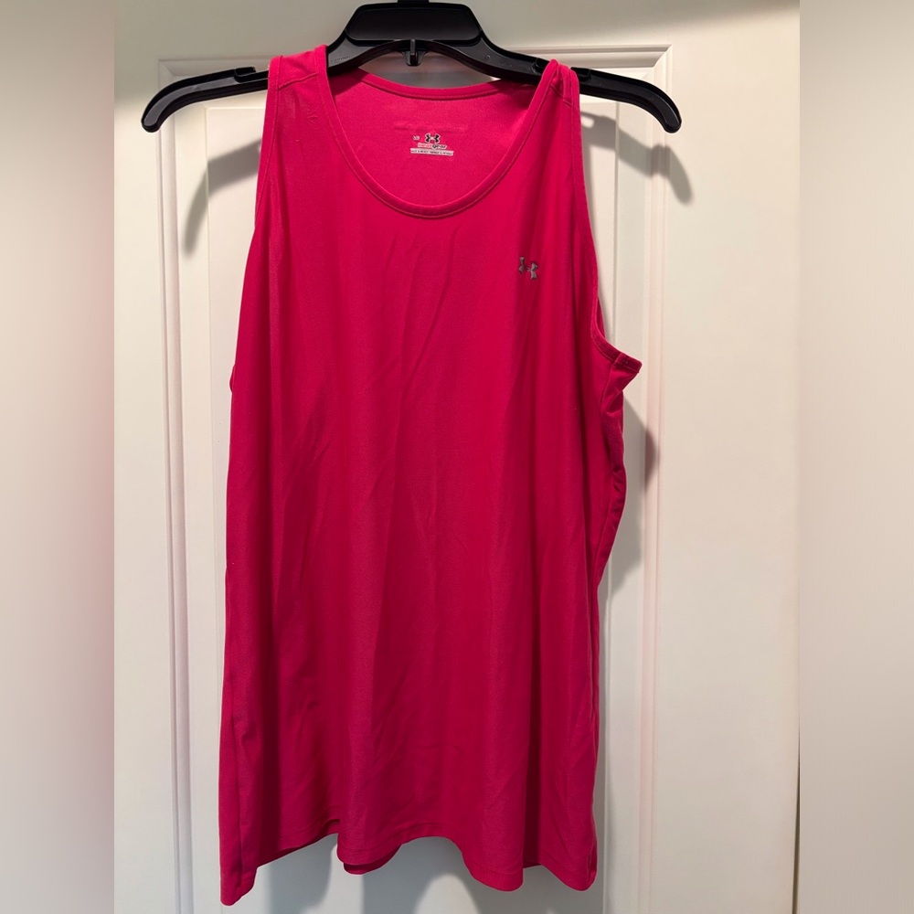 Under Armour Women's Bright Pink Performance Tank